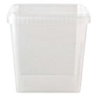 Bucket 5548 5000 ml 195x195x190 mm Freezerable minus 20 degrees PP Clear product photo