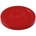 Lid Weck &Oslash;8.6 cm for patent glass. Silicone Red product photo