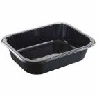 Tray 1-compartment C2200-1G 200x155x48 mm CPET Black product photo
