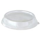Plastic lid round &Oslash;150x35 mm RPET Ready for Bagasse bowl 600 ml product photo