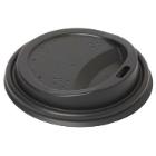 Drinking lid CPLA &Oslash;80xH17mm For coffee cup Black product photo