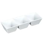 Sk&aring;l 3-i-1 180x60x35 mm Porcel&aelig;n Hvid product photo