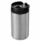 Thermos mug 300 ml &Oslash;73x144 mm Double-walled Plastic lid Stainless steel Black product photo