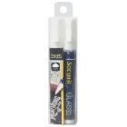 Marker pen 2 pcs Securit medium 2-6 mm Waterproof White product photo