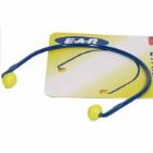 Hearing protection earplugs on hanger EAR earcaps L150xW10xH180mm blue/yellow product photo