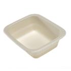 Tray 1 compartment 1/8GN 500 ml 160x130x48 mm wood fiber pulp biodegradable product photo