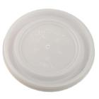 Plastl&aring;g &Oslash;75 mm 74FL Flad til Termob&aelig;gre Hvid product photo