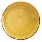 Tallerken Coupe Stonecast &Oslash;26 cm Porcel&aelig;n Sennepsgul product photo