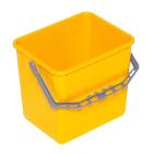 Spand 6 ltr firkantet Gul product photo