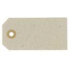 Manila label 3x6 cm with patent ring Neutral product photo