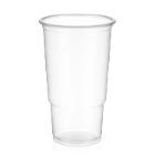 Plastic glass Catersource 30 cl &Oslash;80x122 mm PP Clear product photo