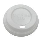 Plastl&aring;g Catersource &Oslash;80 mm H&oslash;j Naturhvid Bionedbrydeligt CPLA til kaffeb&aelig;ger product photo