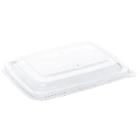 Plastic lid 230x160x50 mm RPET Ready for salad bowls 230x160 mm bagasse product photo