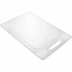 Sk&aelig;rebr&aelig;t med saftrille 456x311x10 mm PE Plast Hvid product photo