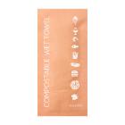 Wet wipe Cleansi 60x130 mm Biodegradable Brown product photo