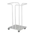 Waste rack with wave white for 110ltr product photo