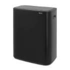Waste bin Brabantia Bo Touch Bin 2 x 30 ltr Matt Black Black product photo