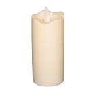 LED bloklys &Oslash;60xH105mm Creme uden dr&aring;ber product photo
