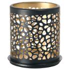 Candlestick Duni 75x75 mm Safari Giraffe metal Black product photo