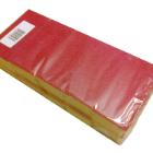 Scouring sponge L150xW70xH45mm with handle red product photo