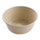 Bowl round 500 ml &Oslash;150x60 mm brown bagasse natural compostable FF product photo