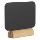 Tavle Securit Rektangel 7x9x2 cm med Hvid tuschpen med Tr&aelig; fod product photo