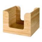 Napkin dispenser Duni 13x13 cm Bamboo product photo
