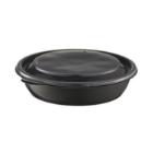 B&aelig;ger 1000 ml &Oslash;190x57 mm rund PP Sort product photo