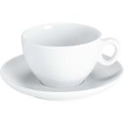 Cup latte Luna 25cl Porcelain white product photo