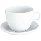 Cup latte big Luna 35cl Porcelain white product photo
