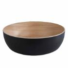 Sk&aring;l Frida 4.7 ltr &Oslash;30x9.5 cm Melamin Sort/Tr&aelig;look product photo
