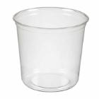 Beaker Deli 600 ml 24 oz &Oslash;117x104 mm Round RPET Clear product photo