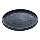 Plate Nara &Oslash;21 cm Stoneware Black product photo