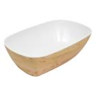 Sk&aring;l buffet Tura 1.5 ltr 1/4GN 265x162x80 mm Melamin Natur Tr&aelig;effekt product photo