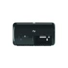 Dispenser Toilet paper Tork Twin T4 Ordinary ABS Plastic Black for 2 rl product photo