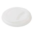 Drinking lid CPLA &Oslash;90xH17mm For coffee cup White product photo