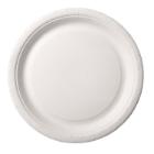 Paptallerken 22cm uncoated Bionedbrydelig Hvid product photo