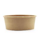 Salatbakke round 1200 ml &Oslash; 170 mm H70 mm Brown kraft/pe product photo