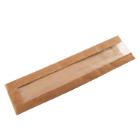 Window bag 100/50x370 mm FSC 50 gr 100% paper Brown product photo