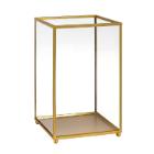 Lantern Duni Comodo Noble 22x14 cm Glass and Metal product photo