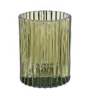 Light holder Duni Comodo Green 7x5.5 cm Glass product photo
