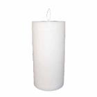 LED block light 7.5x12 cm with 3D flame White product photo
