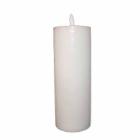 LED block light 7.5x15 cm with 3D flame White product photo