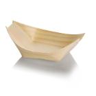 Boat tray 80x45x20 mm FSC natural wood product photo