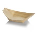 Boat tray 110x70x20 mm wood FSC natural product photo