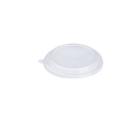 Plastl&aring;g rundt &Oslash; 150 mm PET for Brown kraft salatsk&aring;l Klar product photo