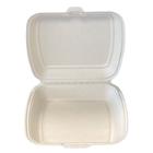 Tray 1-compartment 230x205x67.5 mm with lid Bagasse Beige product photo