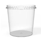Plastic cup Handy-Safe 1170 ml &Oslash;132xH128 mm PP Clear product photo