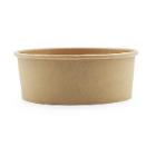 Salatbakke round 1090 ml &Oslash; 165 x 55 mm kraft/pe Brown product photo