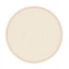 Lid round &Oslash;185 mm bamboo paper/PE coated for salad cup 1300 ml Brown product photo